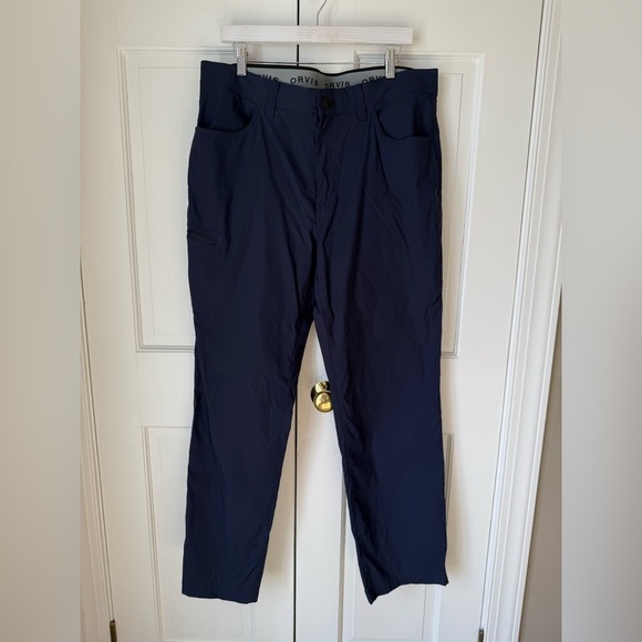 Orvis Men's Navy Performance Hiking Pants - Picture 1 of 12